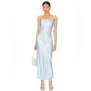 SNDYS X REVOLVE Angel Strapless Midi Dress Size XXS